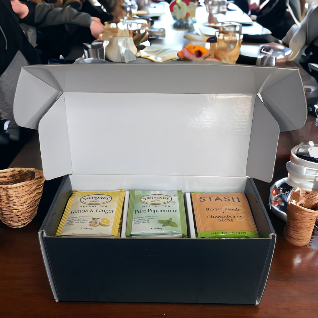 Ultimate Cold Buster Medicine Ball Tea Variety Set - Twinings Lemon & Ginger, Pure Peppermint Tea Bags, Stash Peach Ginger Tea with Matcha Green Tea Blend - 60pcs with Honey Sticks & Recipe eBook
