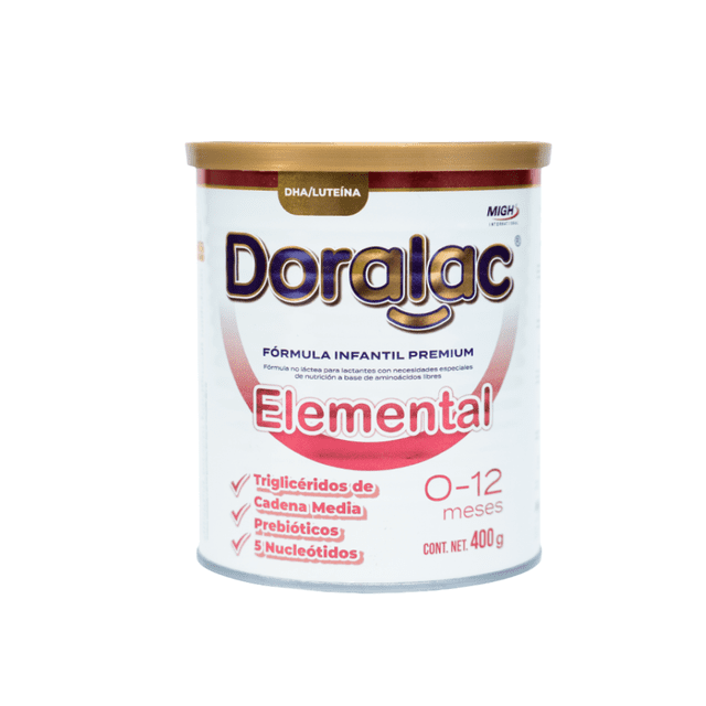 Doralac Elemental Fórmula Infantil Premium 400 g. 0 - 12 Meses