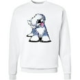 thumbnail image 2 of Inktastic Old English Sheepdog Adult Sweatshirt, 2 of 4