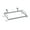 Silver, variant on Household Essentials Metal Over the Door Trash Bag Holder, White