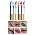 thumbnail image 7 of Mascara - 1 Box, 6 Color Colorful Black Set Colorless Slim Thick Curly Holiday Stage Makeup Attention To Texture And Durability 5Ml*6, Easter, St. Patrick'S Day, Wedding, Mascara, Makeup Organizers, 7 of 7