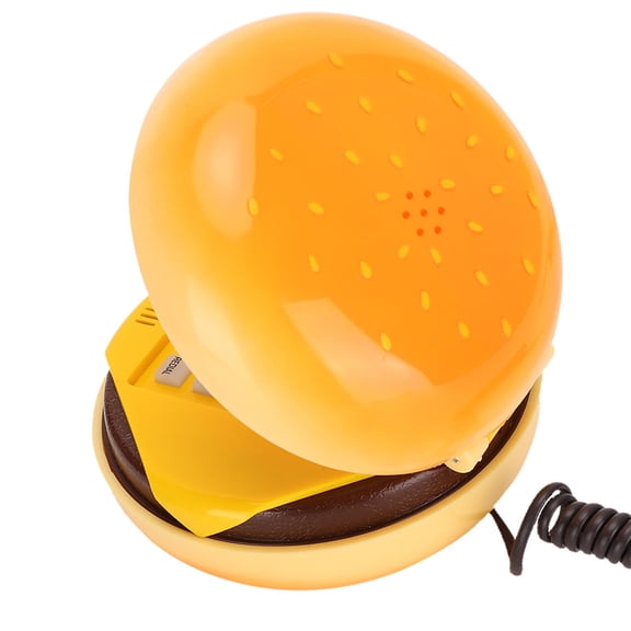 Teléfono con Diseño de Hamburguesa para Decoración del Hogar