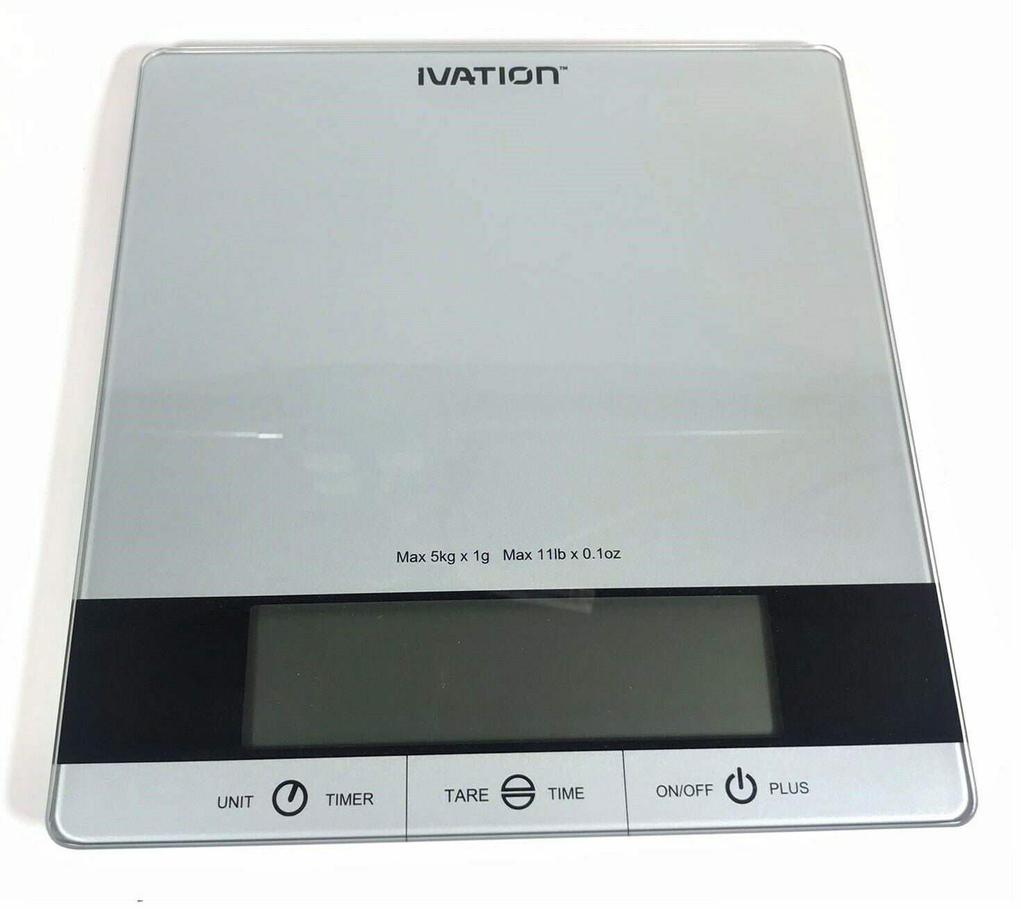 Digital Kitchen Scale W/Timer, Clock – Ivation Products