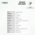 thumbnail image 7 of HOLT - Stainless Steel Range Hood 30 inch Under Cabinet 900 CFM - HUC120, 7 of 7