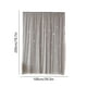 thumbnail image 3 of Cortinas transparentes bordadas | Panel de poliéster de malla fantasma opaco que filtra la luz | Mosquitera para ventana de 99 x 289 cm | Tela de voile suave y transpirable | Cortinas de privacidad, 3 of 6