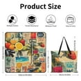 thumbnail image 2 of Bohemian Color Picnic Blanket Waterproof Outdoor Beach Blanket Hand-held Pad Suitable for Travel, Camping, Beach, Family Gatherings, 2 of 7