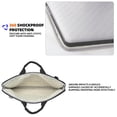 thumbnail image 2 of Bolsa para portátil KINGSLONG Slim de 17 a 17,3 pulgadas con correa para el hombro, negra, 2 of 9