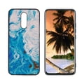 thumbnail image 1 of Compatible with LG Solo LTE Phone Case, Blue-Marble-75 Case Silicone Protective for Teen Girl Boy Case for LG Solo LTE, 1 of 1