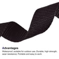 thumbnail image 3 of Lightweight Polypropylene Webbing Strap 1" 50 Yards Dark Brown Strapping Band for Outdoor, 3 of 5