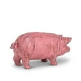 thumbnail image 2 of Antique Pink Standing Pig Figurine, 2 of 3
