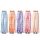 thumbnail image 5 of Pantalones acampanados de pierna ancha con efecto tie dye, pantalones de chándal de entrenamiento de Abanopi Amarillo/Extragrande, 5 of 7