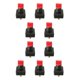 thumbnail image 3 of Scienceny Red Kill Switch Desconexión de la batería: buen rendimiento de seguridad Larga vida útil Aislador de la Desconexión negro rojo 10piezas, 3 of 3