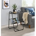 thumbnail image 3 of Proman Products Coto Magazine Table, Black, 16" W x 15" D x 26" H, 3 of 3