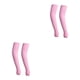 thumbnail image 4 of Yuarrent brazo protector solar sol protección ocultar mano puño transpirable guantes sin dedos manga al aire libre para mujeres hombres rosado 2Conjunto, 4 of 6