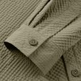 thumbnail image 5 of jjayotai Mens Button down Shirt Casual Untucked Shirts Long Sleeve Dress Shirt with Pocket, 5 of 6