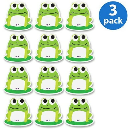 (3 pack) (3 Pack) Ashley, ASH10101, Frog Design Dry-erase Magnets, 1 Set, Multicolor
