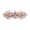 Beige, variant on Rhinestone Hair Clip Elegant Ponytail Holder Dazzling Hair Accessory for Women Girls