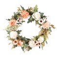thumbnail image 1 of Guirnalda de flores de simulación de guirnalda de rosas falsas para decoración floral de la sala de estar del hogar del matrimonio kenally HA8268-00B, 1 of 6