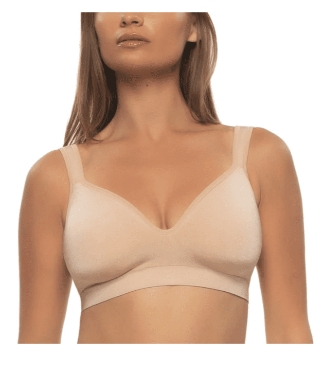 Felina Women's Adaptive Cup Wire Free Bra, 2-pack
