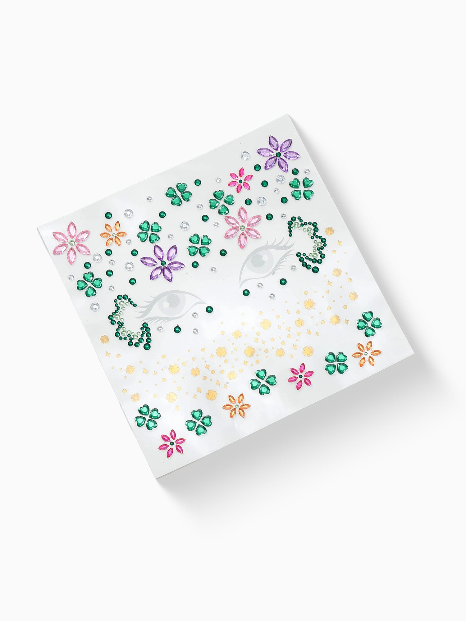 Way to Celebrate St. Patrick's Day Face Tattoo, 1 Piece
