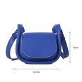thumbnail image 4 of Bolso pequeño de cuero para mujer, de mensajero de diseñador, Mini de hombro con pintalabios sólidos, 4 of 6