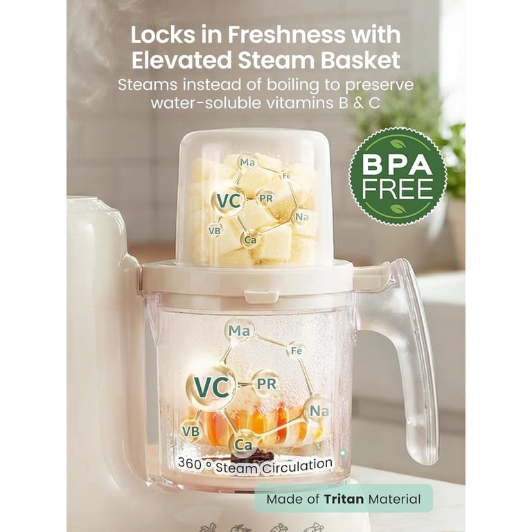 Grownsy Baby Food Maker, Steam & Blend, 6+ Months photo 6