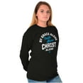 thumbnail image 4 of By Grace Faith Christ Alone Jesus Long Sleeve TShirt Men Women Brisco Brands S, 4 of 6