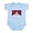 Sky Blue, variant on CafePress - Tibetan Flag Infant Bodysuit - Baby Light Bodysuit, Size Newborn - 24 Months
