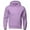 Purple, variant on HAiming Long Sleeve Hooded for Men Solid Drawstring Sweatshirt Trendy Plus Size Casual Basic Pullover Tops with Pocket