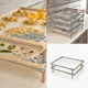 thumbnail image 3 of Wooden Pasta Herb Drying Racks Multipurpose 2-tier Food-dryer Holder Practical -sy, 3 of 5