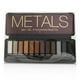 thumbnail image 4 of Paleta de sombras de ojos BYS Metals con 12 sombras de ojos y 2 aplicadores, 4 of 6