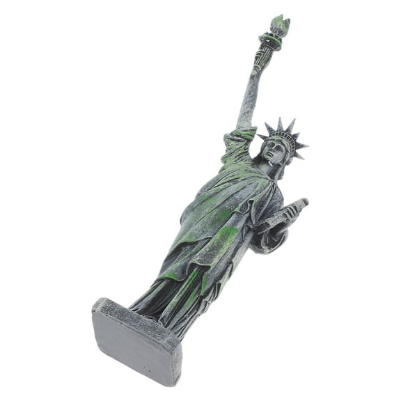 Masteelf Unique Statue of Liberty Figurine for Office and Home Decor Souvenir USA Tabletop Decoration Statue of Liberty Crown and Torch Resin Model