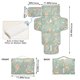 thumbnail image 4 of Alfombrilla cambiadora CHUROUSY 61 × 30 cm plegable con porta toallitas, 4 of 7