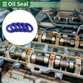 thumbnail image 2 of Sello de Aceite Universal UN Lip Sello Anillo Sello de Eje Rotativo 43x65x10mm Alta Presión TPU Azul 5 Pcs, 2 of 7