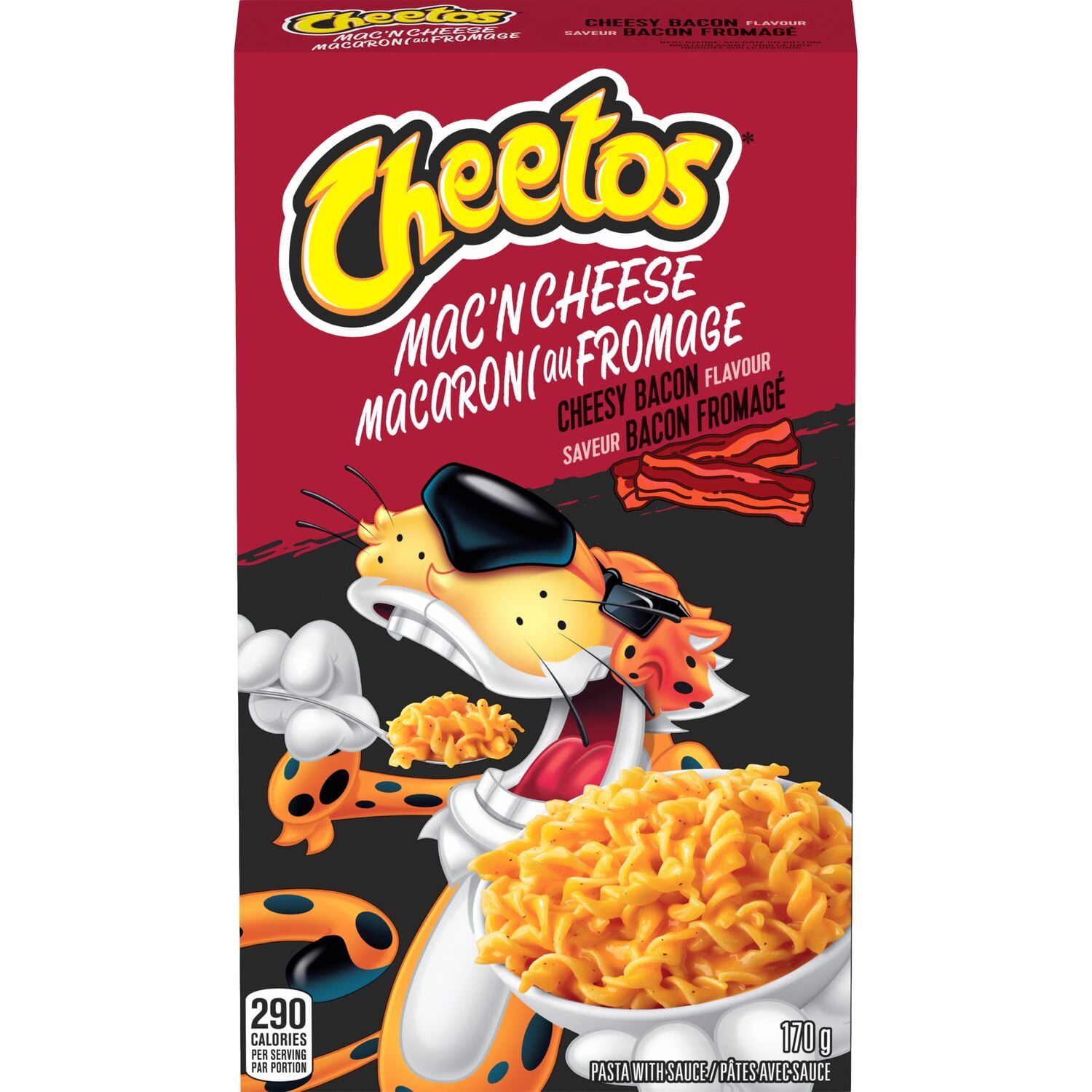 Cheetos Mac 'N Cheese Cheesy Bacon Flavour Pasta with Sauce
