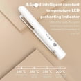 thumbnail image 5 of Plancha de pelo mini inalámbrica recargable por USB-C para viajes con ajustes de temperatura regulables., 5 of 5