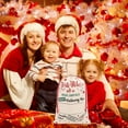 thumbnail image 5 of Christmas Drawstring Bag Canvas Xmas Bag Large Capacity Gift Bag Christmas Elements Drawstring Bag, 5 of 6