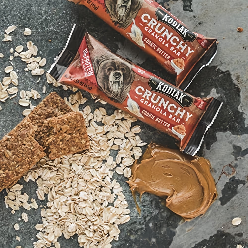 Kodiak Cakes Cookie Butter Crunchy Granola Bars (Pack of 5)