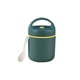 thumbnail image 1 of Moyic Fiambrera de Color sólido, portátil, lavable, sellada, antideslizante, reutilizable, a prueba de golpes, termo aislado, contenedor al Mostrada Verde 1 Capa, 1 of 6