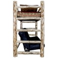 thumbnail image 4 of Montana Collection Twin Bunk Bed over Full Futon Frame w/ Mattress, Ready to Finish, 4 of 5