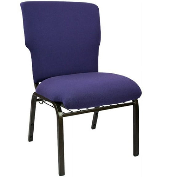 Flash Furniture Advantage Eggplant Discount Church Chair - 21 in. Wide