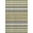 thumbnail image 2 of Addison Rugs Mayfield Premium Machine Washable Transitional Stripes Aloe Rectangle Rug, 3' x 5', 2 of 6