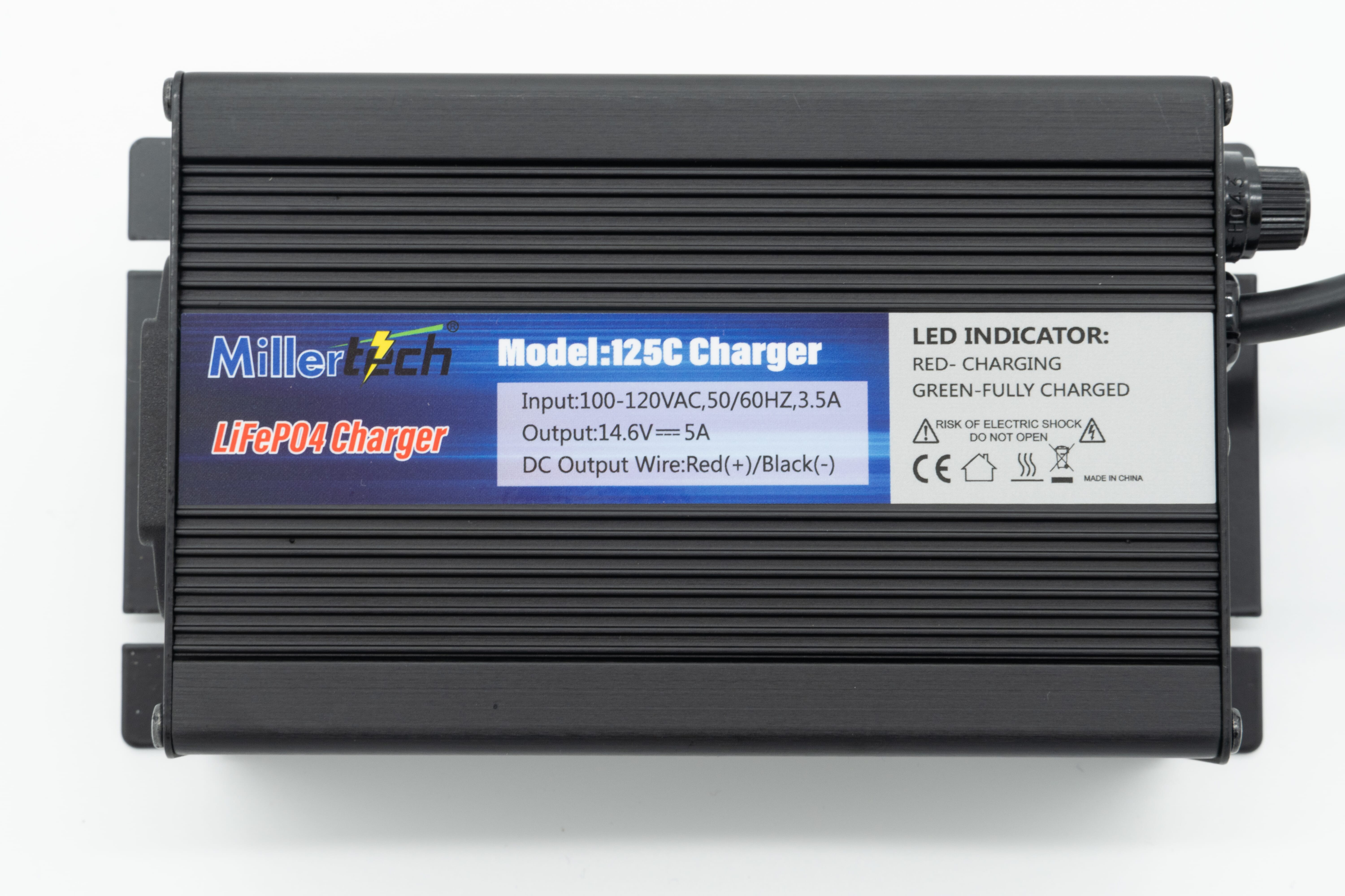 12V 5A Lithium Battery Charger