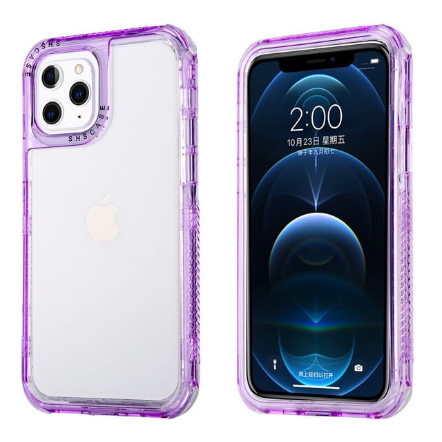 Funda de teléfono de Color caramelo a prueba de golpes para iPhone 14 13 12 11 Pro Max XS Max XR X 7 8 Plus SE 2020 funda trasera suave transparente Tan Jianjun unisex