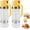 2PCS Yellow, variant on Honey Dispenser No Drip with Base 2025 Upgrade, 12OZ Glass Honey Jar pot with Handle, Syrup Dispenser for Coffee or Tea, Mess Free Honey Dispenser for Honey and Syrup, Honey Container