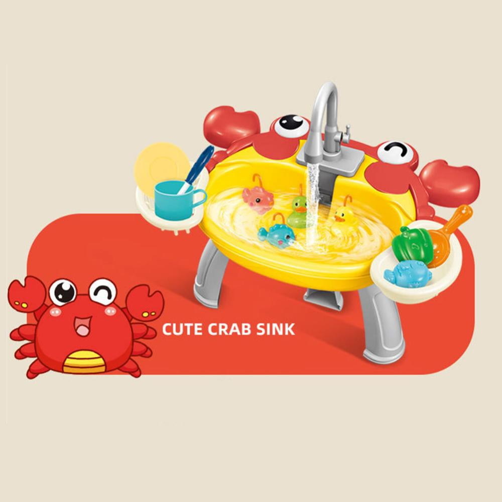 Esaierr Toddlers Fishing Games for Kids, Fishing Toys , Auto cycle out of water electric fishing Table, Water Table Toys for Parent-child interactive set