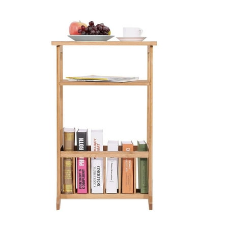 Bamboo Set Sofa - HERCHR Sofa Side Shelf, Bamboo Sofa Side Table,2-Tier Sofa Side Table, Bamboo Set Telephone / Coffee / End / Storage Rack, Storage Rack End Shelf Living Room, Bamboo Sofa Side Rack