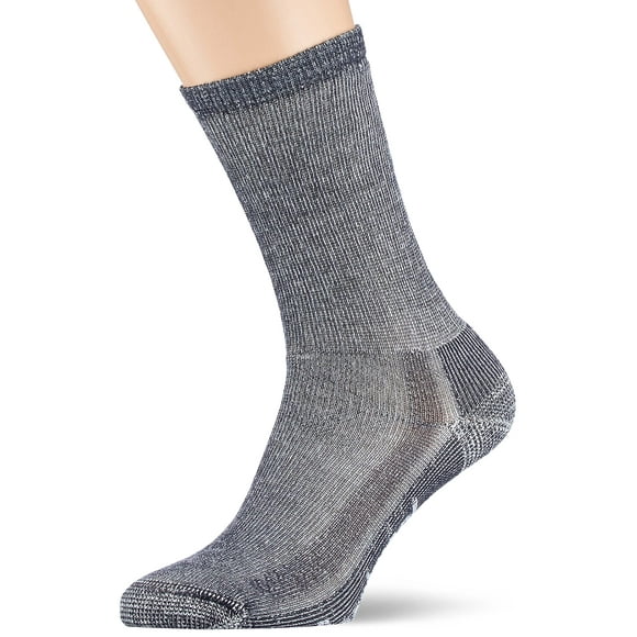 Smartwool Men’s Hike Classic Edition Full Cushion Crew Socks – Merino Wool Socks for Hiking, Camping, Walking & Hunting – Made in USA - Medium Gray, L