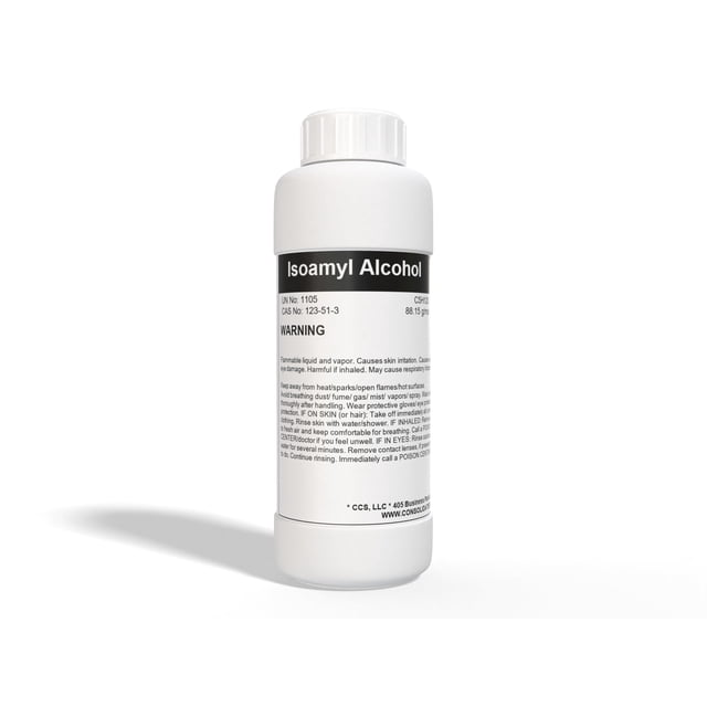 Alcohol Isoamílico CCS 500 ml Alcohol Isopentílico