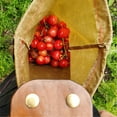thumbnail image 4 of Infidev Belt Bag for Camping Outdoor Foraging-Fruit Picking Waist Bag with Pouches for Hiking, Gardening, Jungle Storage-Quality Leather, Adjustable Strap, Secure Closure-Versatile Pockets for Tools, 4 of 7